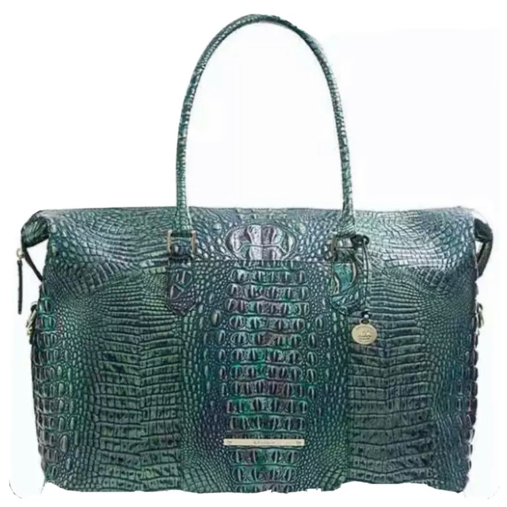 BRAHMIN Duxbury Dragon Iridescent Weekender Travel Bag